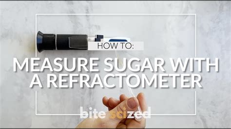 how to measure refractometer